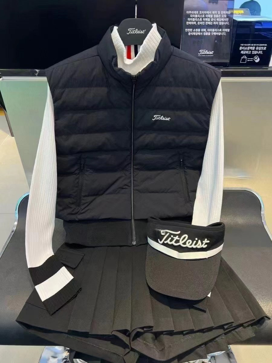 마이골프/Titleist 가을 겨울 신상 여성복 패딩 조끼