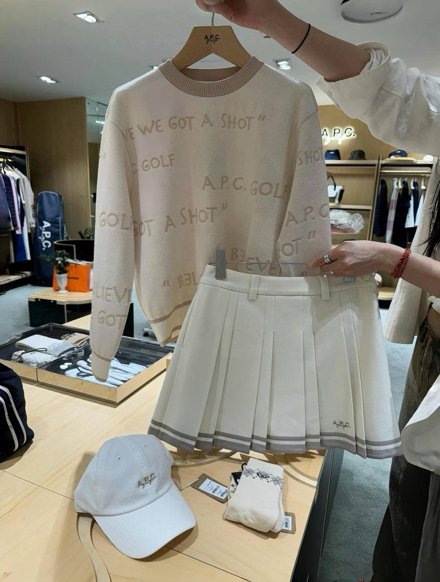 마이골프/APC GOLF 골프 여성 니트