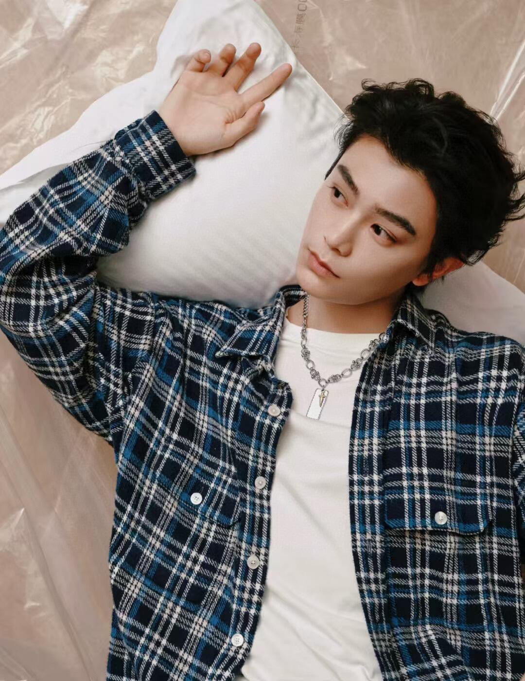 GTR셀러/셀린느 남성 블루체크 셔츠