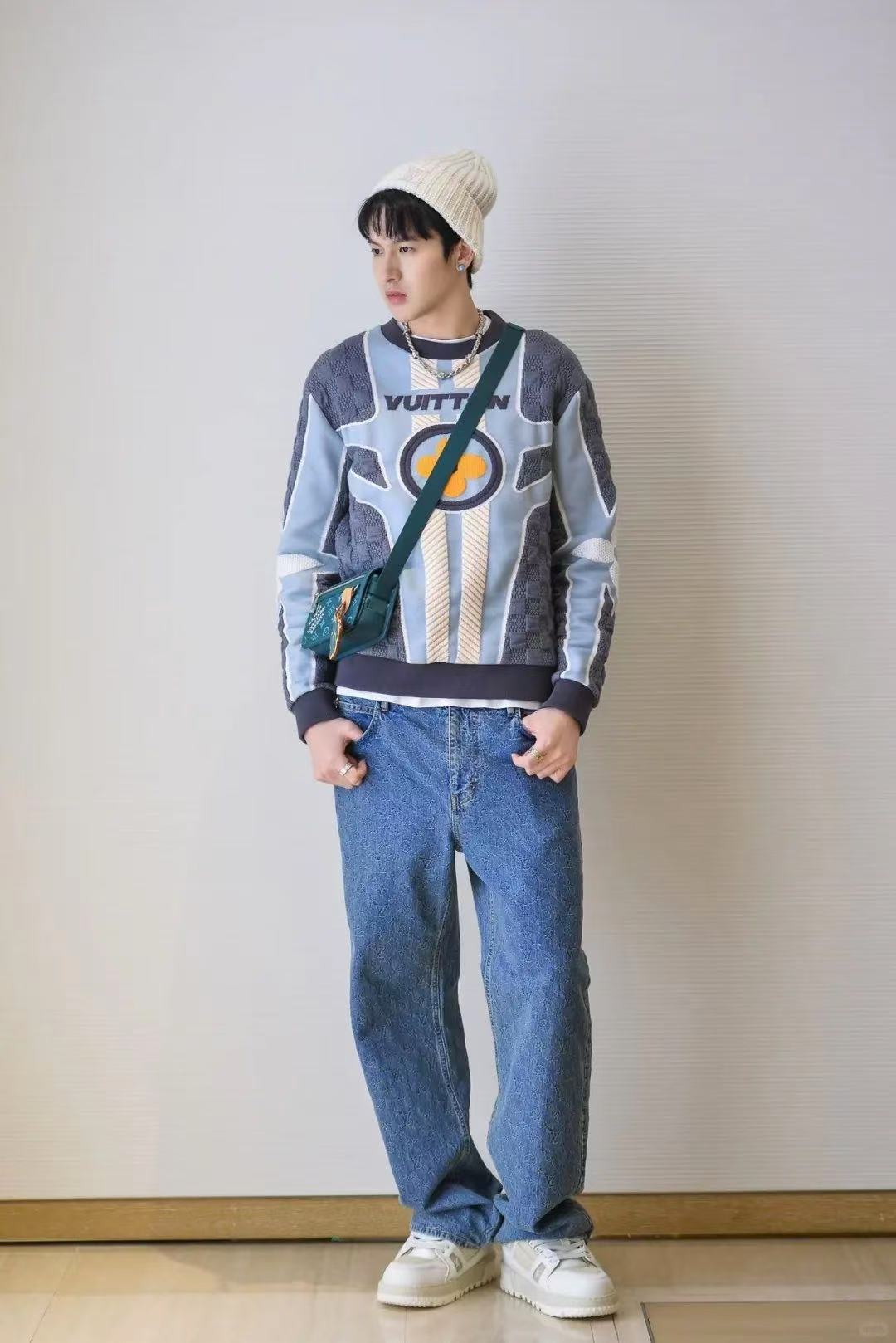 체인2호/루이비통 남성 니트