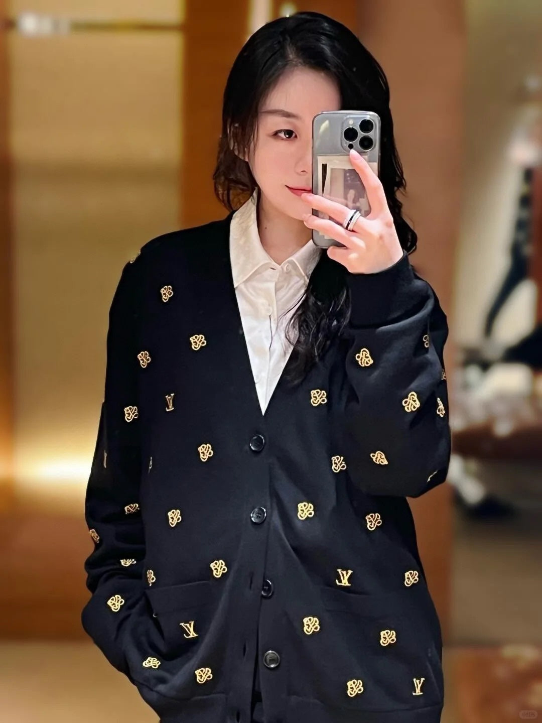 체인2호/루이비통 남성 니트 카디건