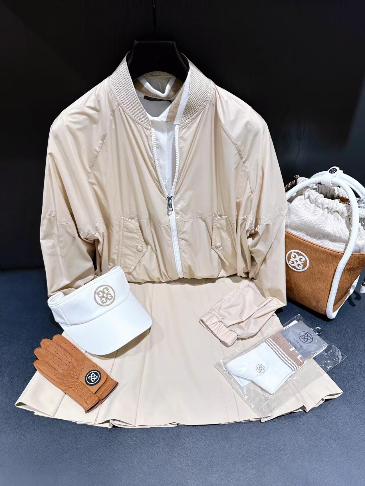 마이골프/G/FORE 여성 속건 원단 자켓