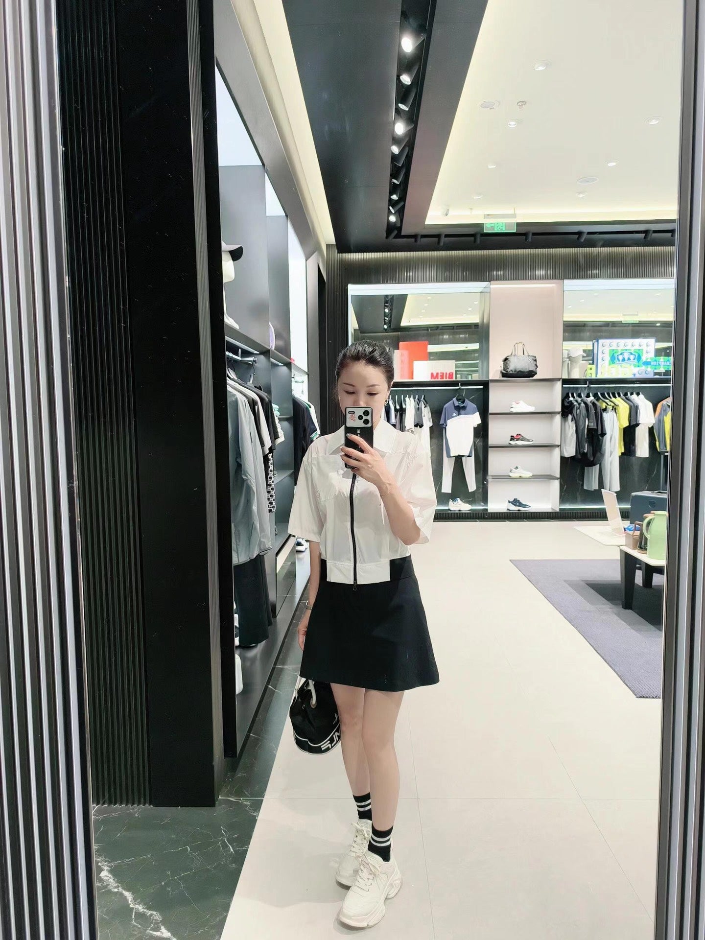 마이골프/ LANVNBLANC 여성 반팔 자켓