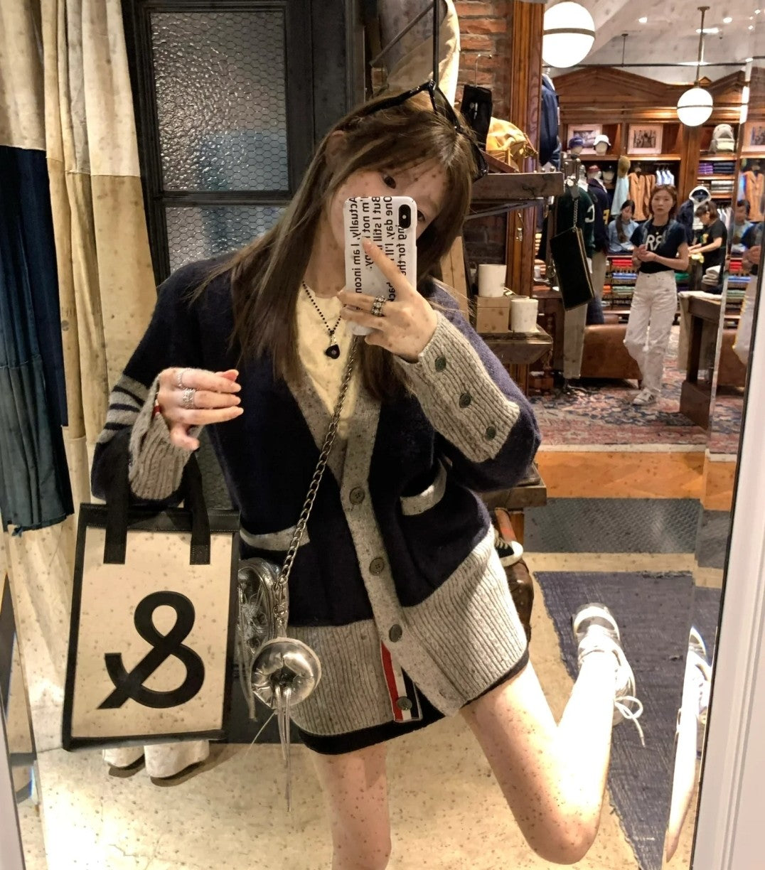 GTR/톰브라운 남성 니트 가디건