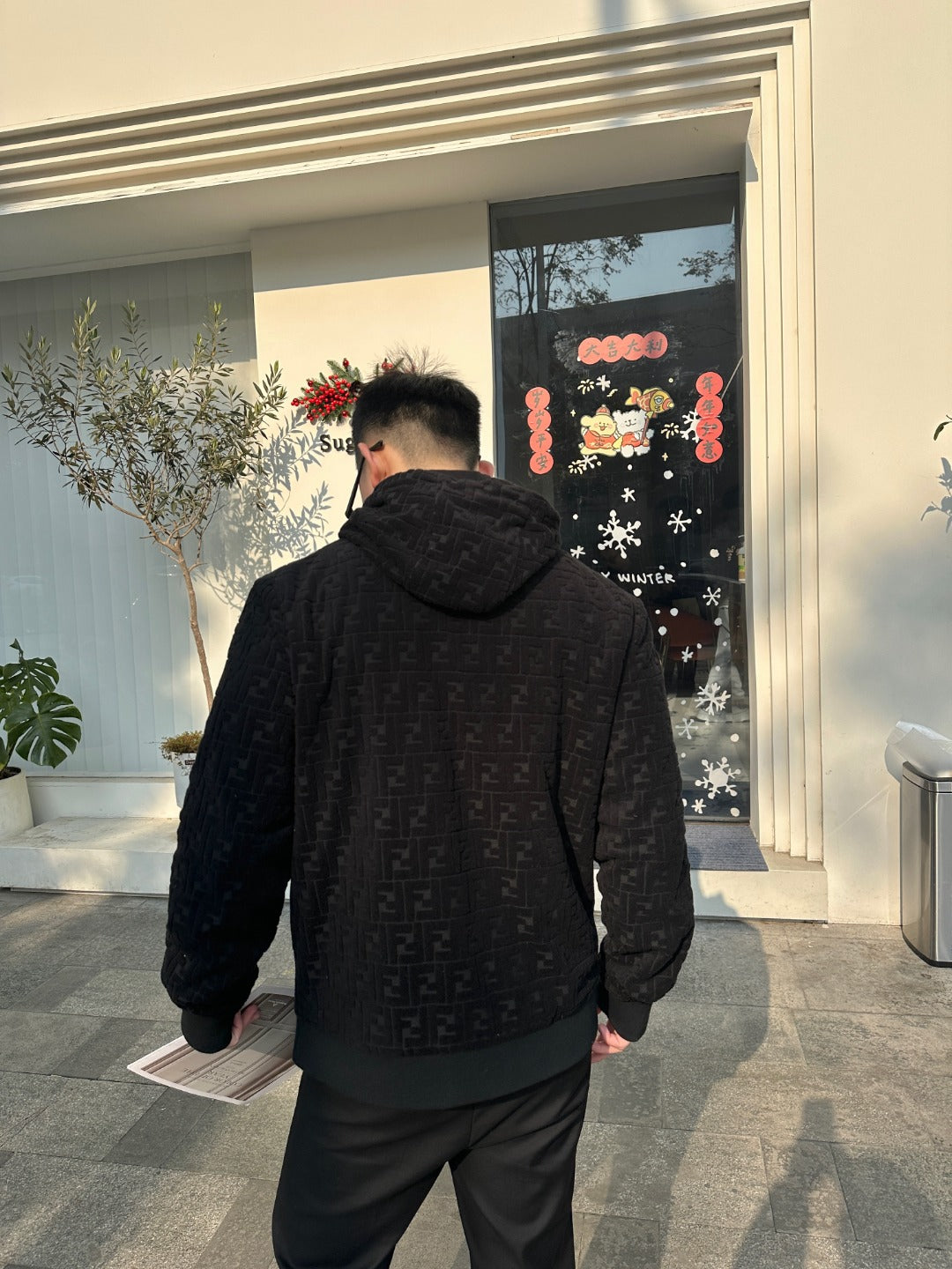 GTR/펜디 남성 후드 자켓