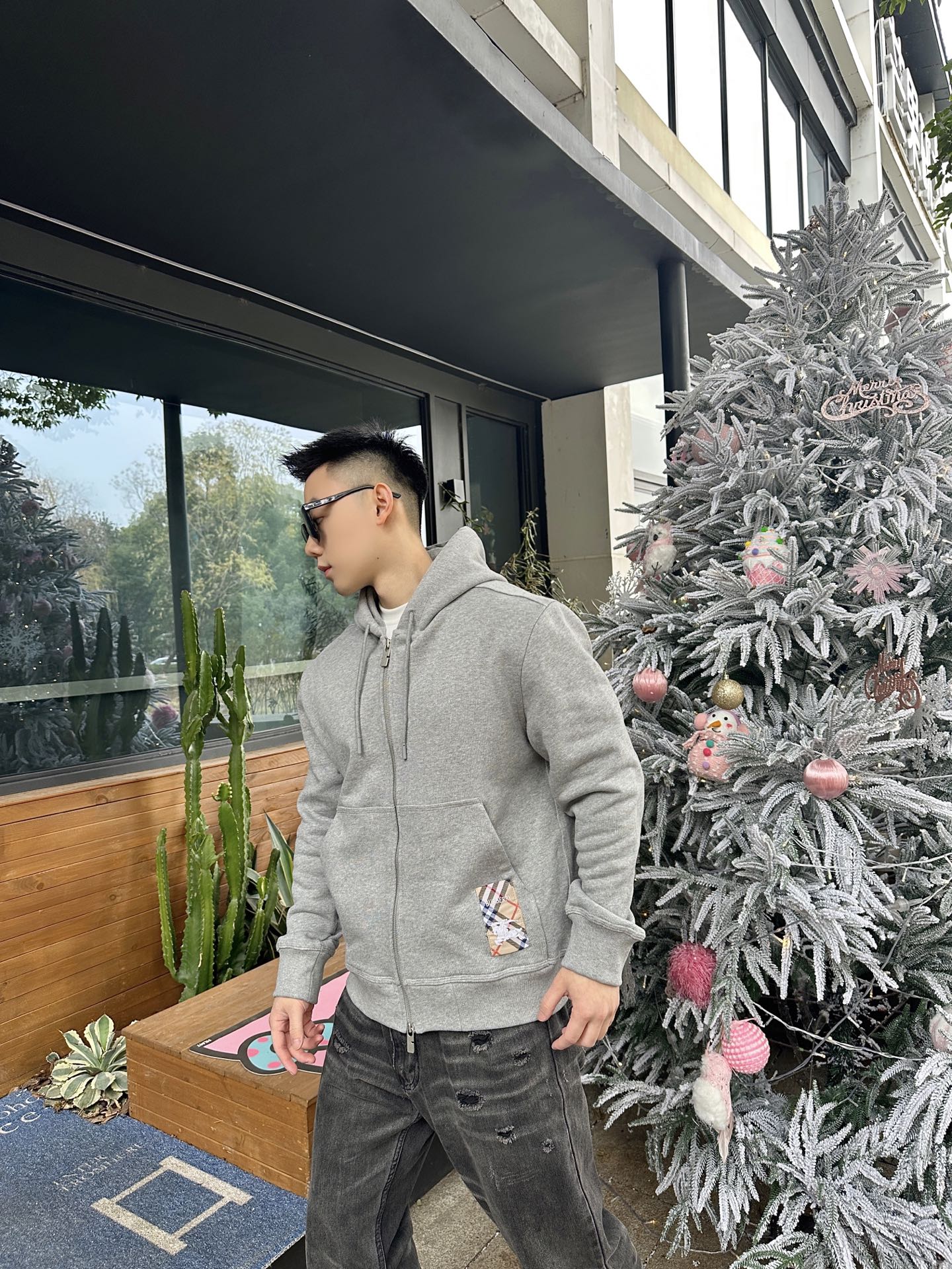 GTR/버버리 남성 후드 자켓
