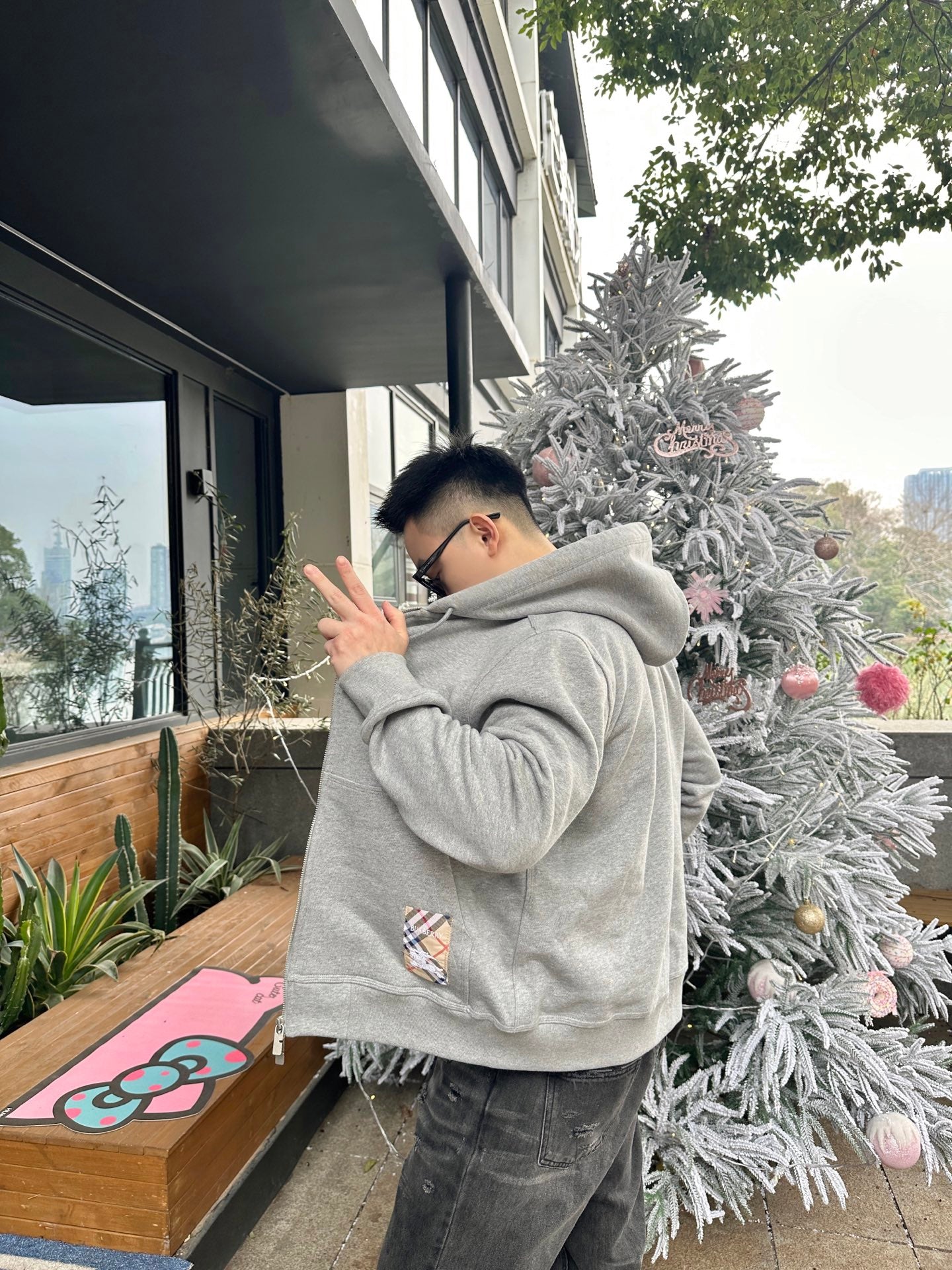 GTR/버버리 남성 후드 자켓