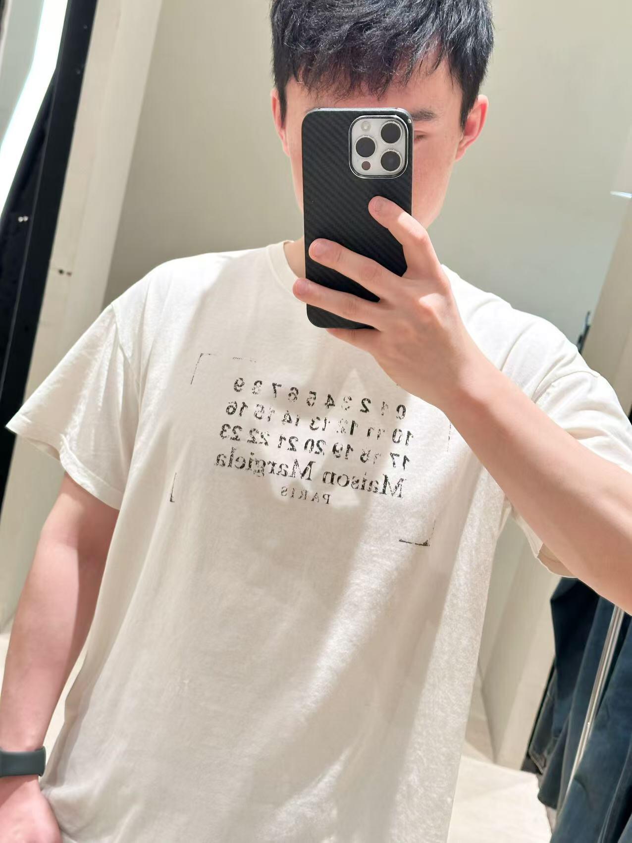 R공장/메종마르지엘라 남성 반팔