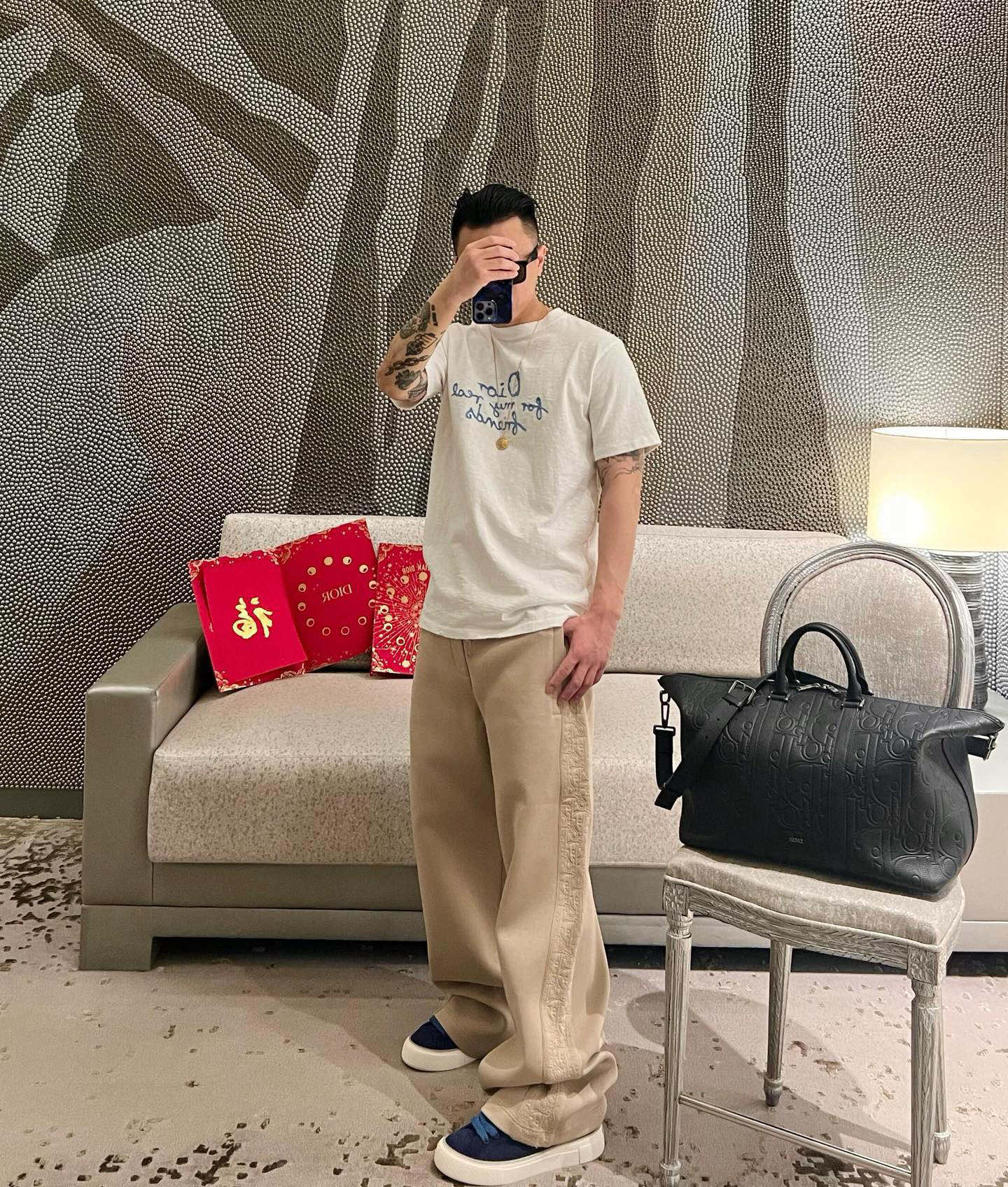 체인2호/디올 남성 반팔 티셔츠