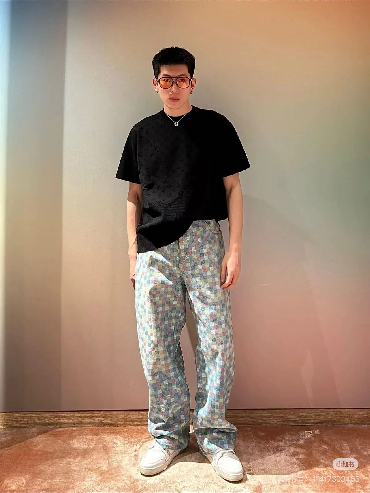 체인2호/루이비통 남성 반팔 티셔츠