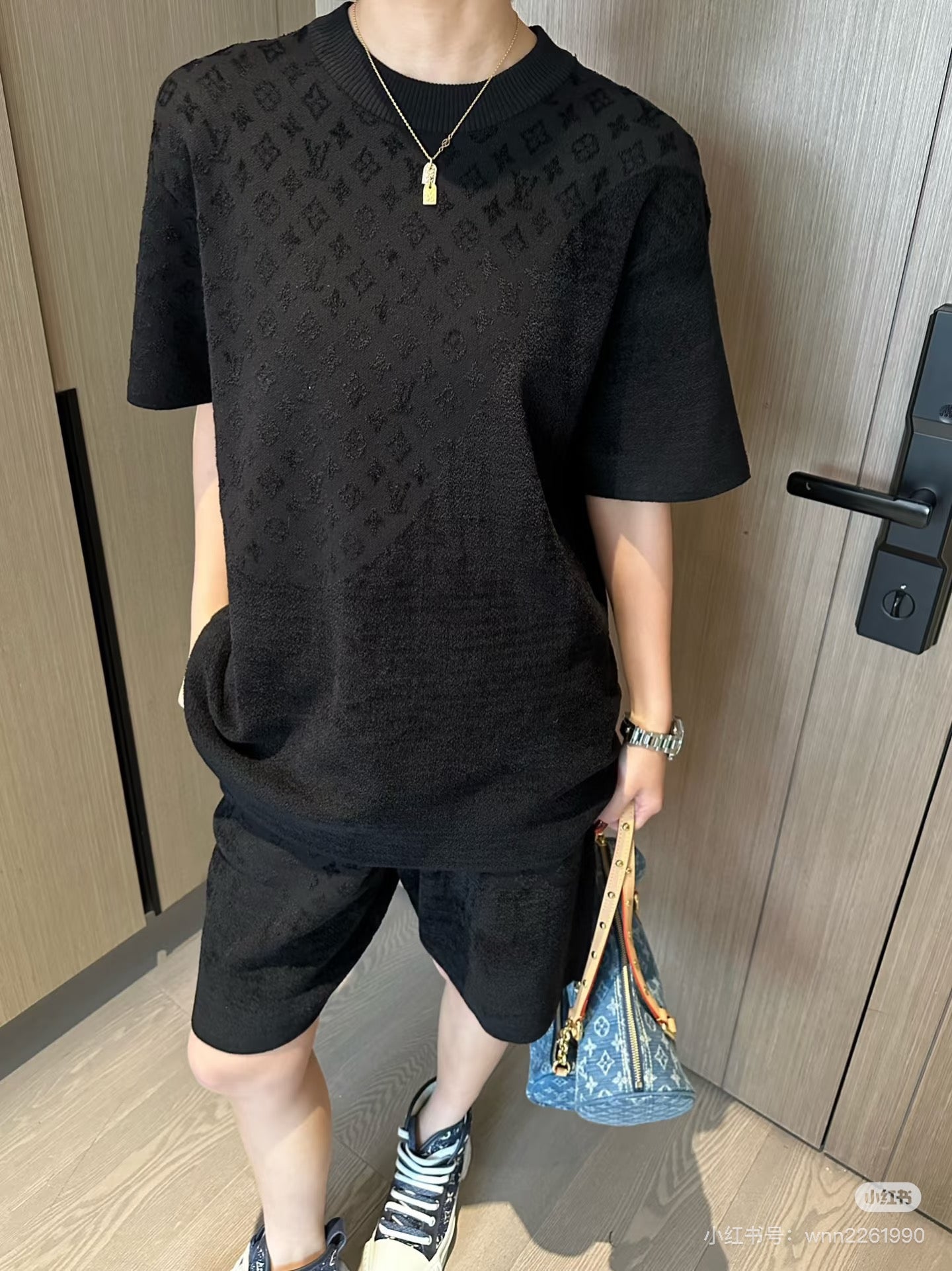 체인2호/루이비통 남성 반팔 티셔츠