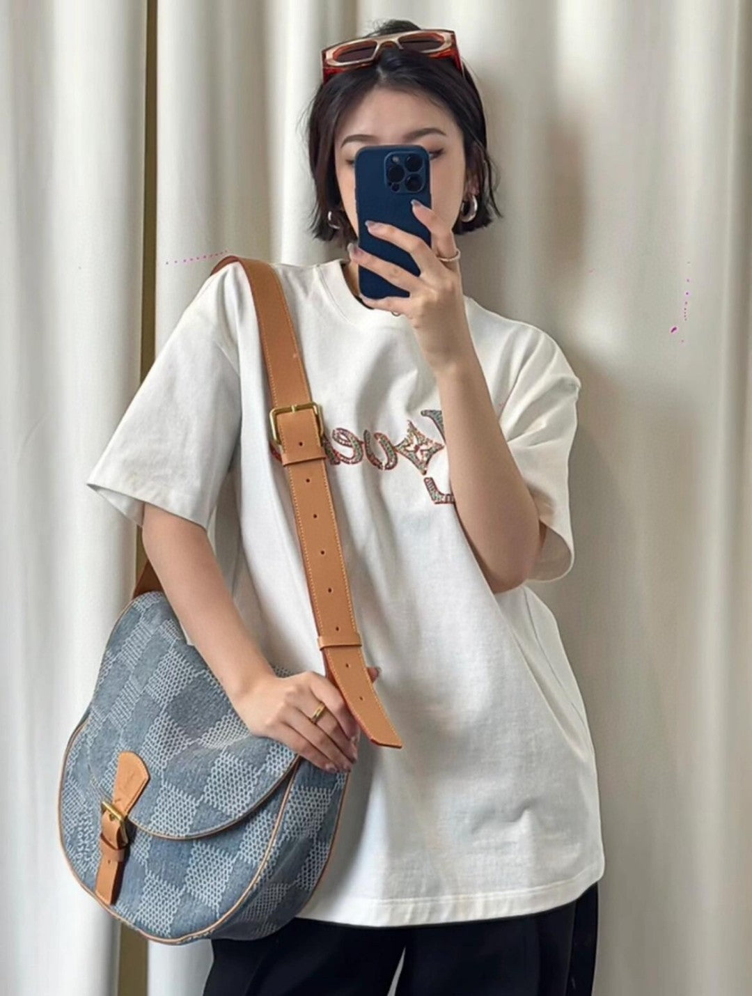 체인2호/루이비통 남성 반팔 티셔츠