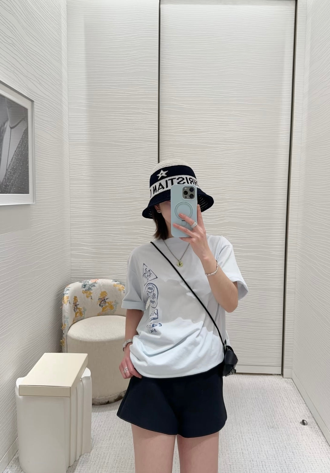 체인2호/디올 남성 반팔 티셔츠