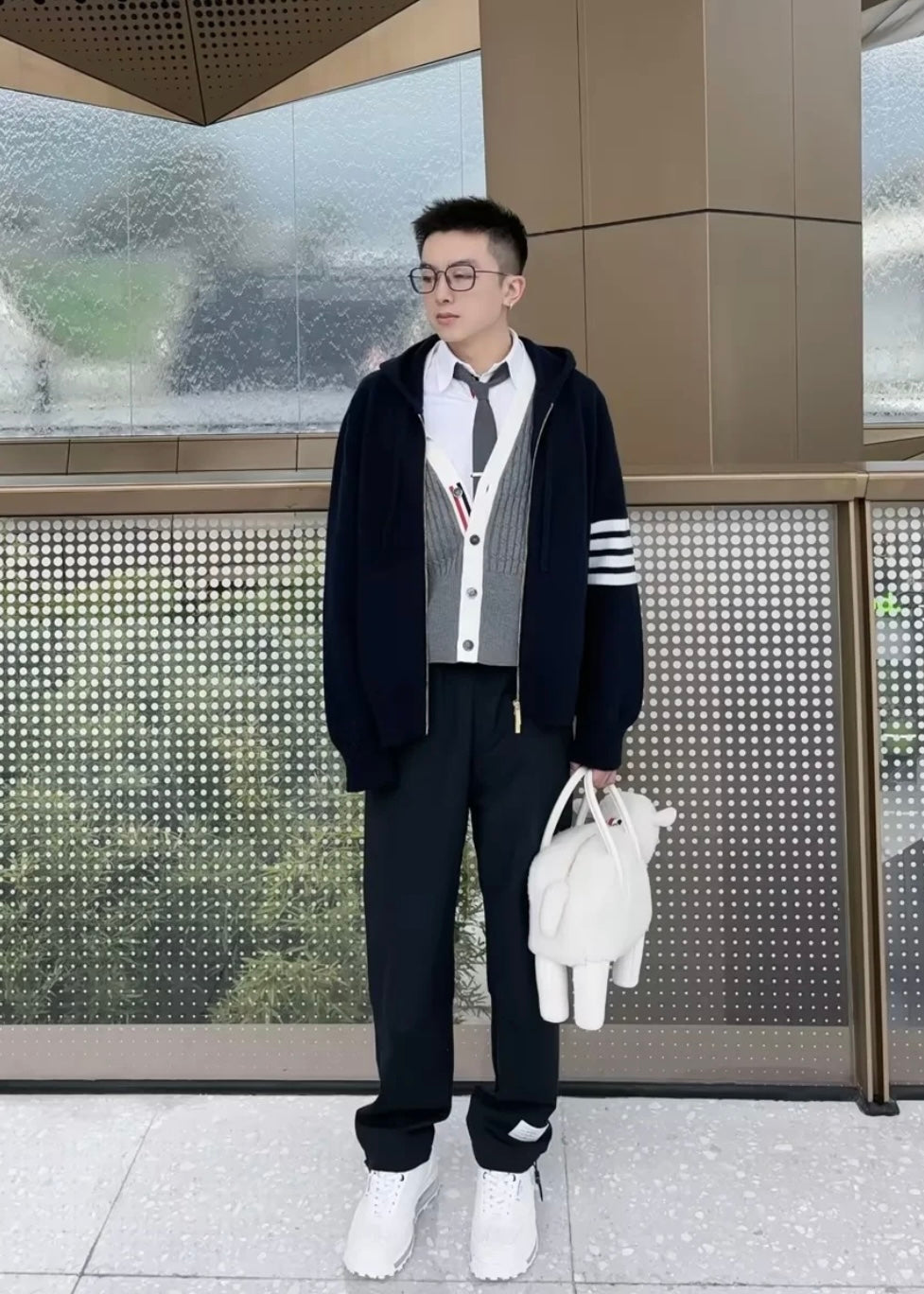TJ셀러/톰브라운 남성 후드 자켓