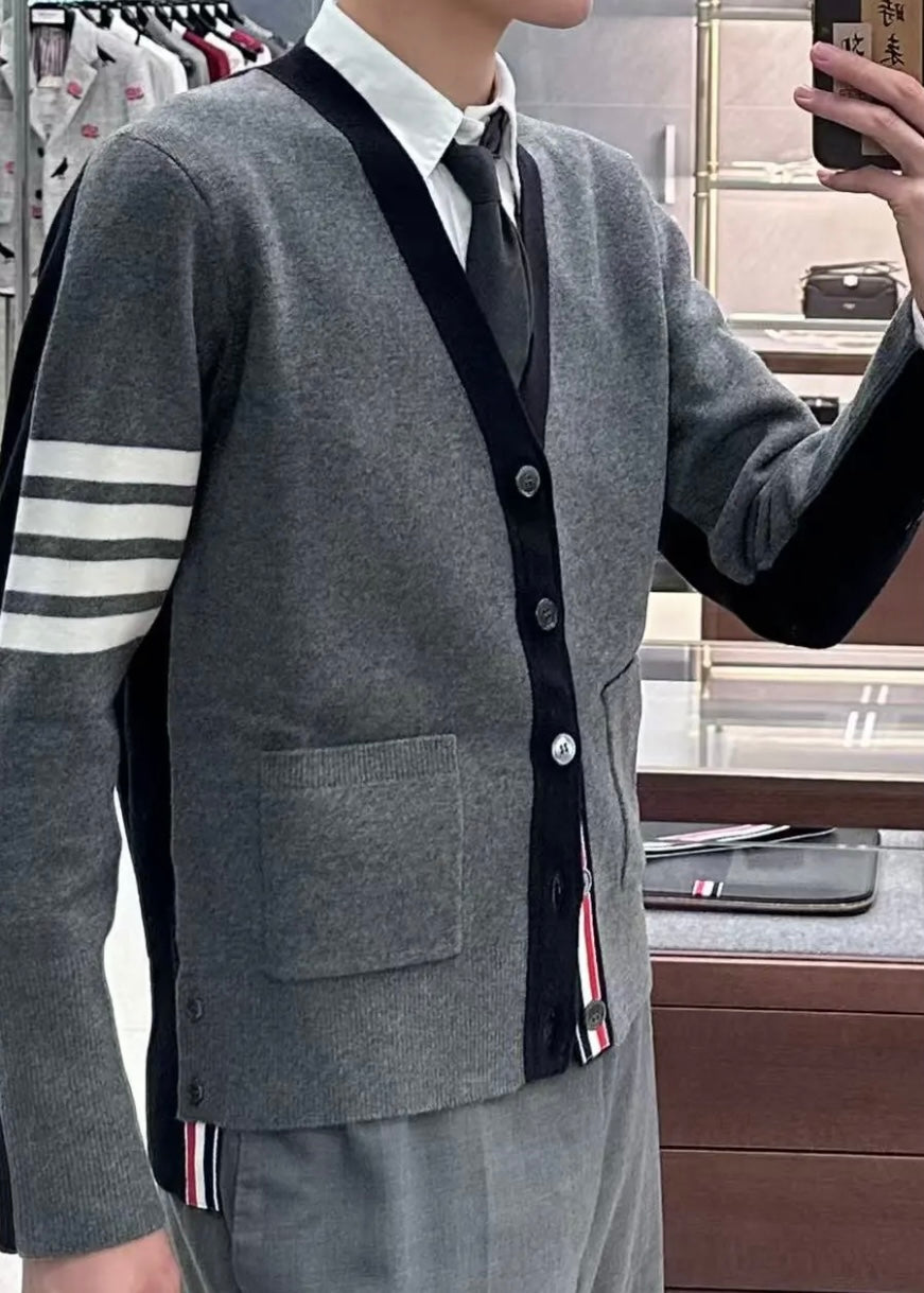 TJ셀러/톰브라운 남성 니트 가디건