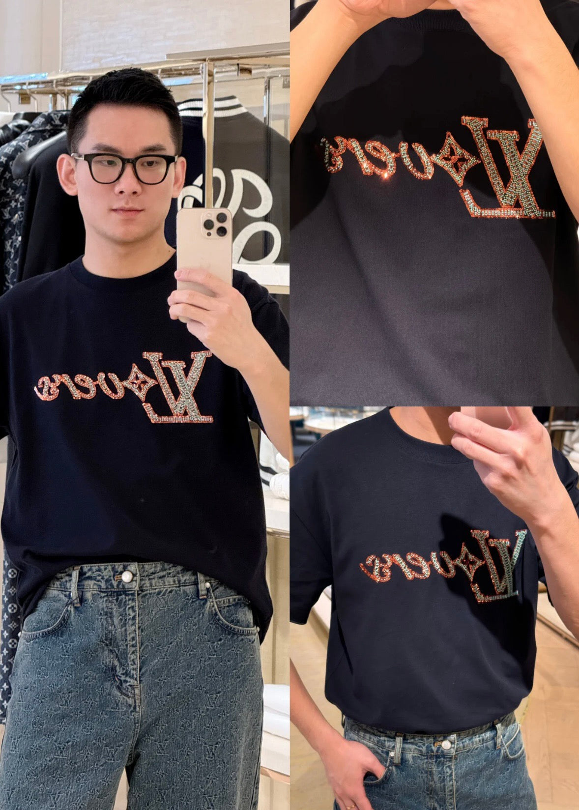 TJ셀러/루이비통 남성 반팔 티셔츠