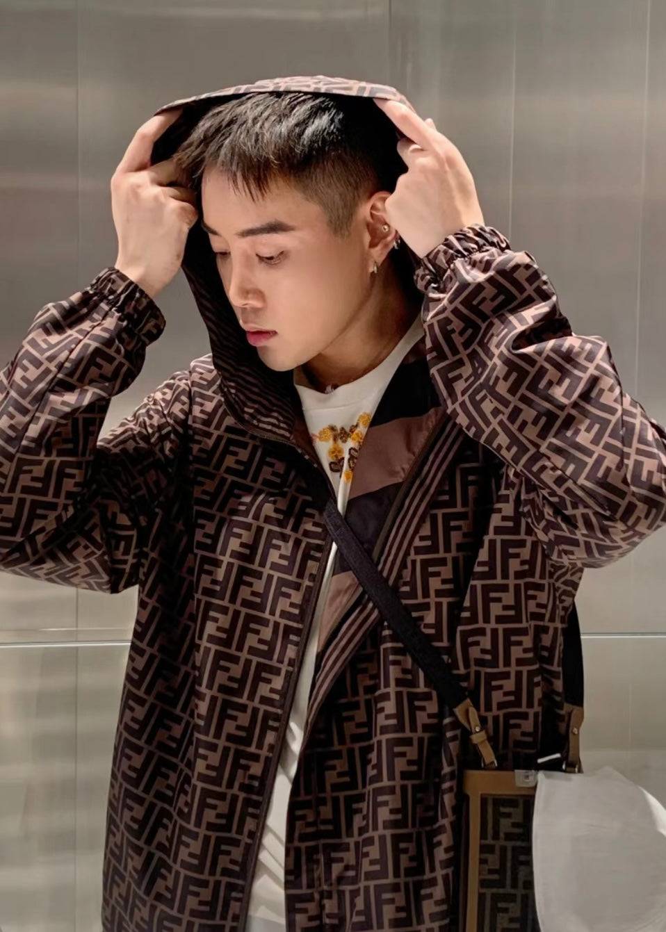 TJ셀러/펜디 남성 양면 자켓