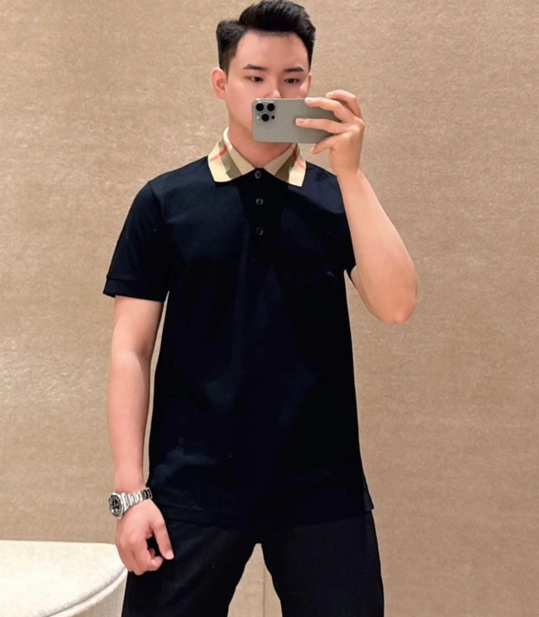 R공장/버버리 남성 반팔 셔츠