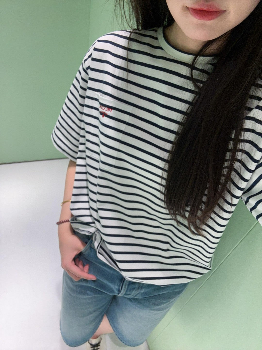 R공장/프라다 남성 반팔 티셔츠
