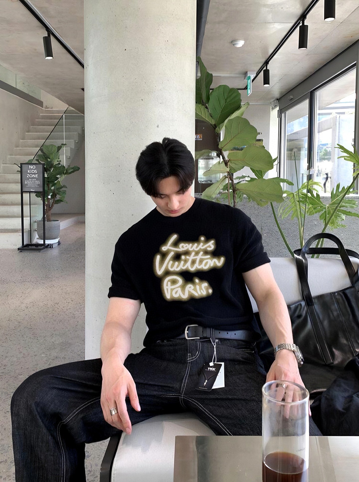 체인2호/루이비통 남성 반팔
