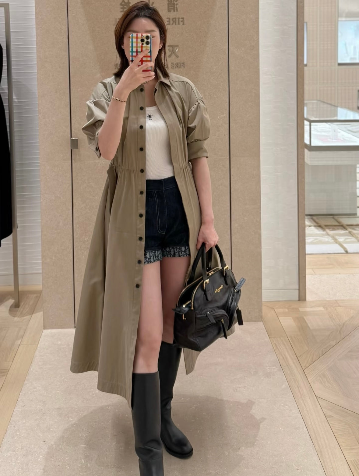 체인2호 / 디올 여성 데님 반바지