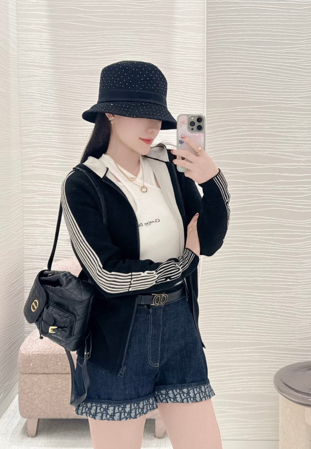 체인2호 / 디올 여성 데님 반바지