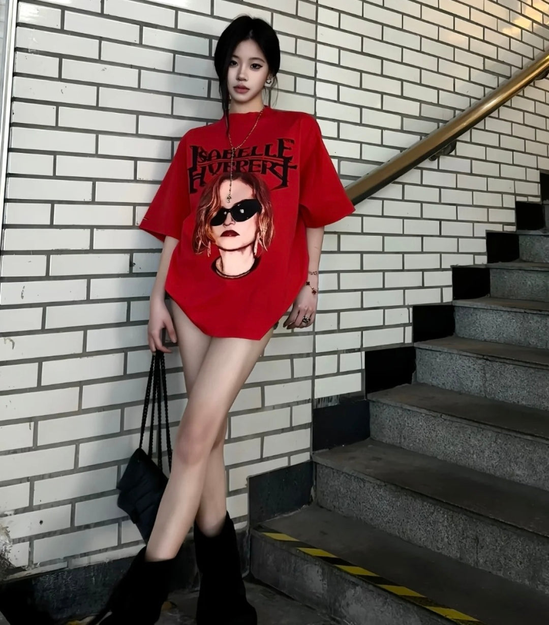 BVG / 발렌시아가 남성 여성 반팔티