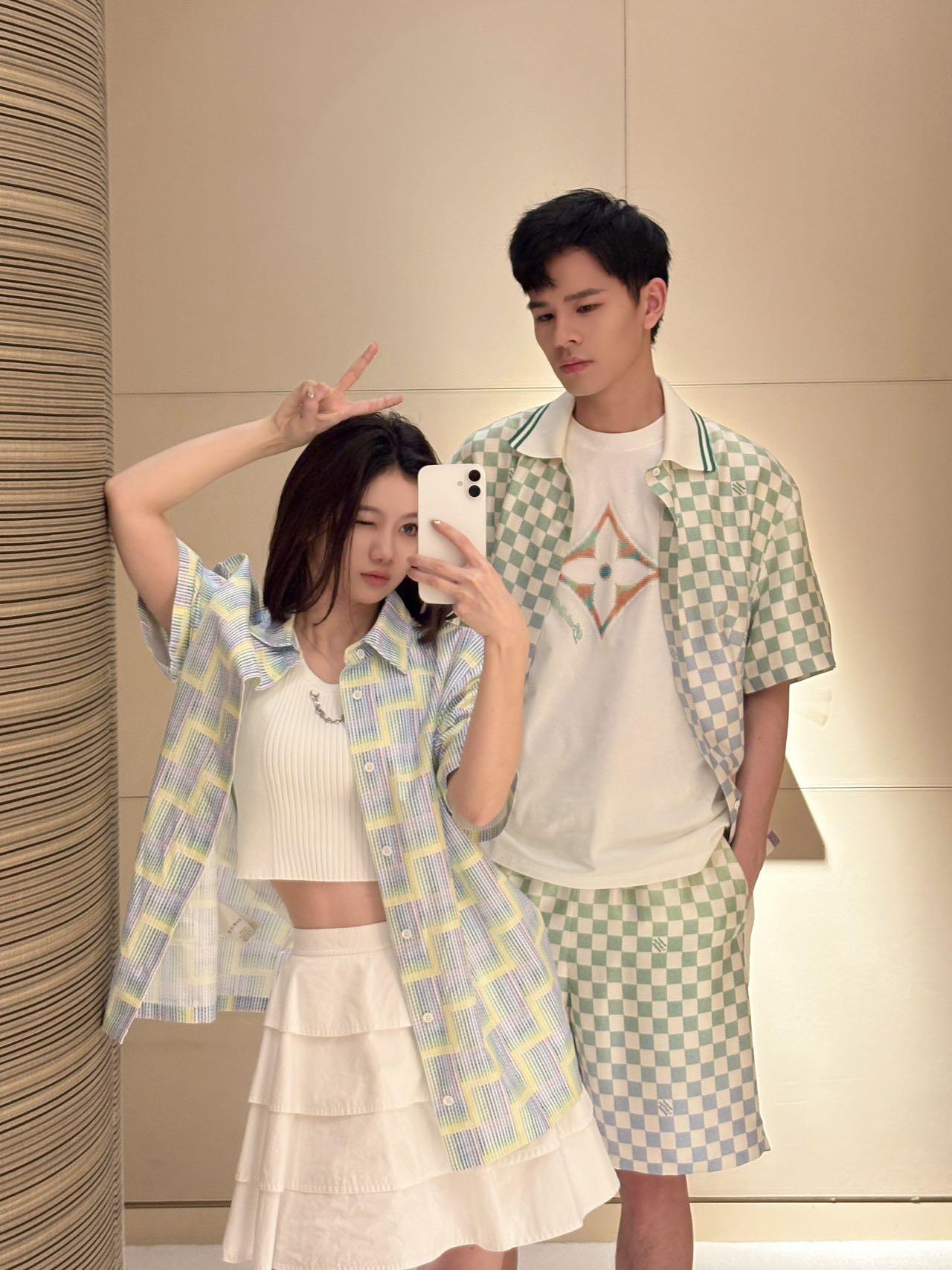 BVG / 루이비통 남성 반팔 셔츠