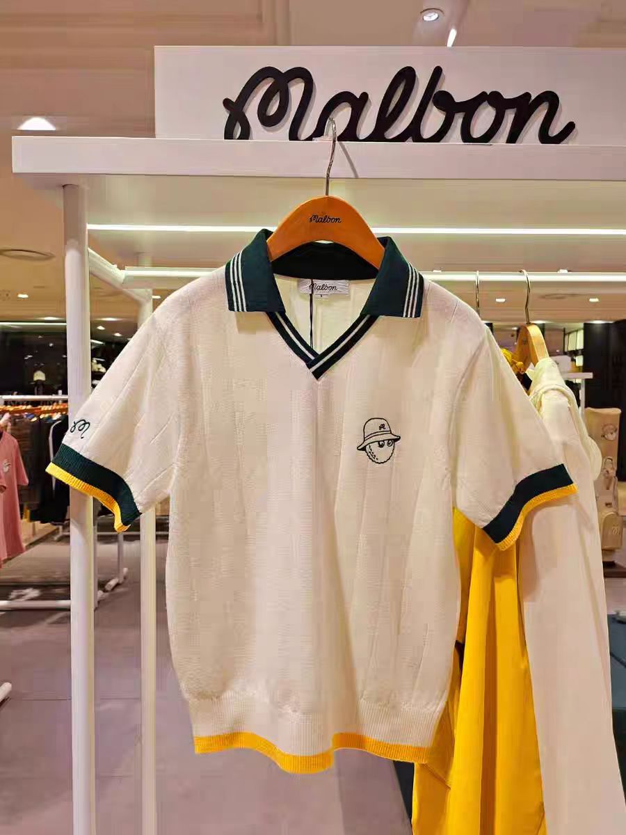마이골프 / Malbon 여성 폴로넥 반팔