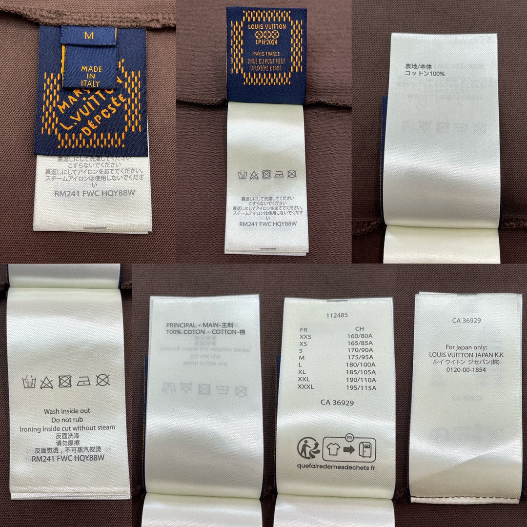 BVG / 루이비통 남성 반팔 티셔츠