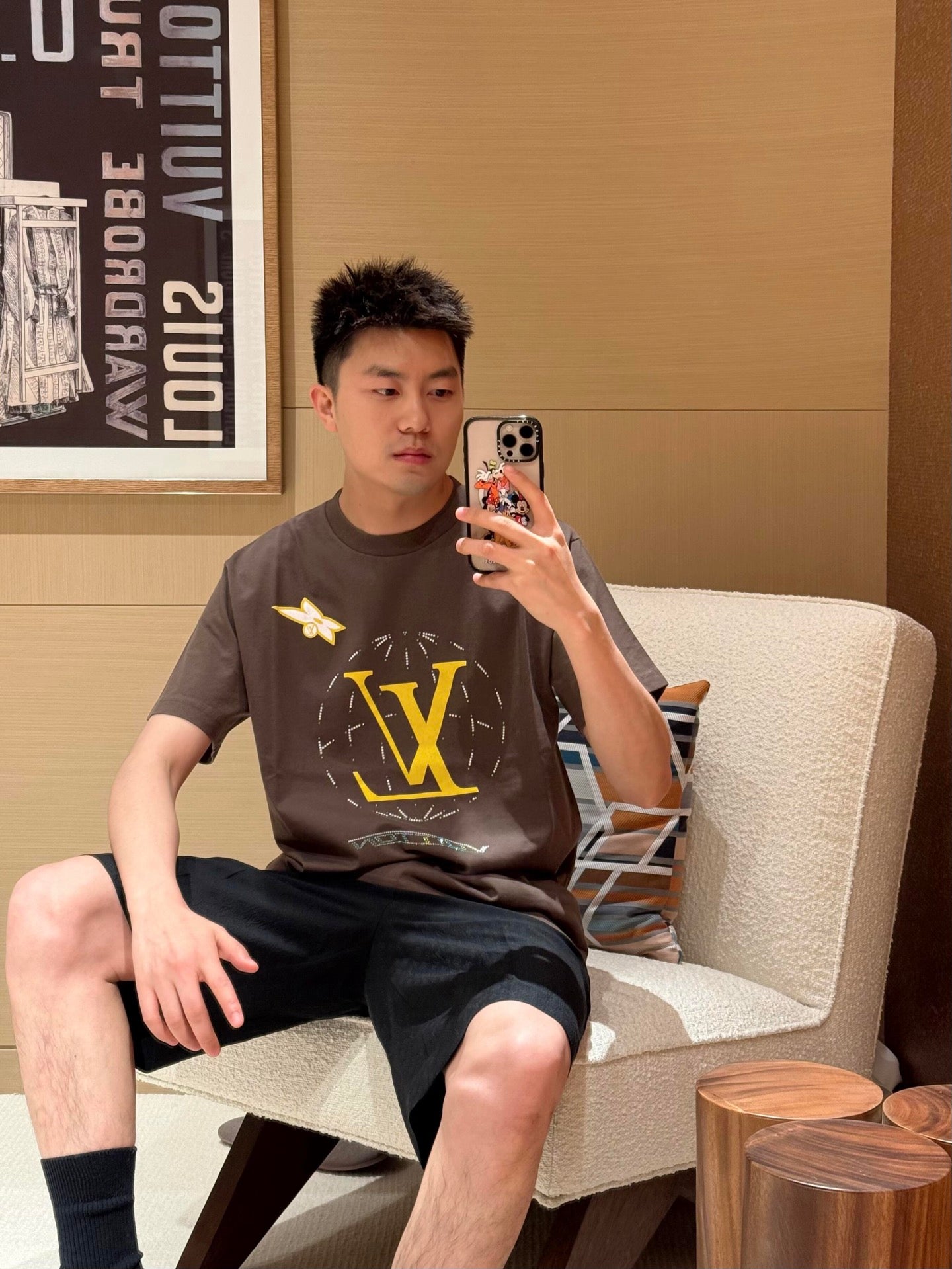 BVG / 루이비통 남성 반팔 티셔츠