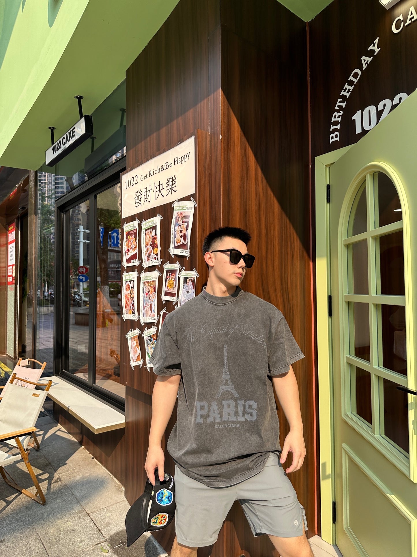 BVG / 발렌시아가 남성 반팔 티셔츠