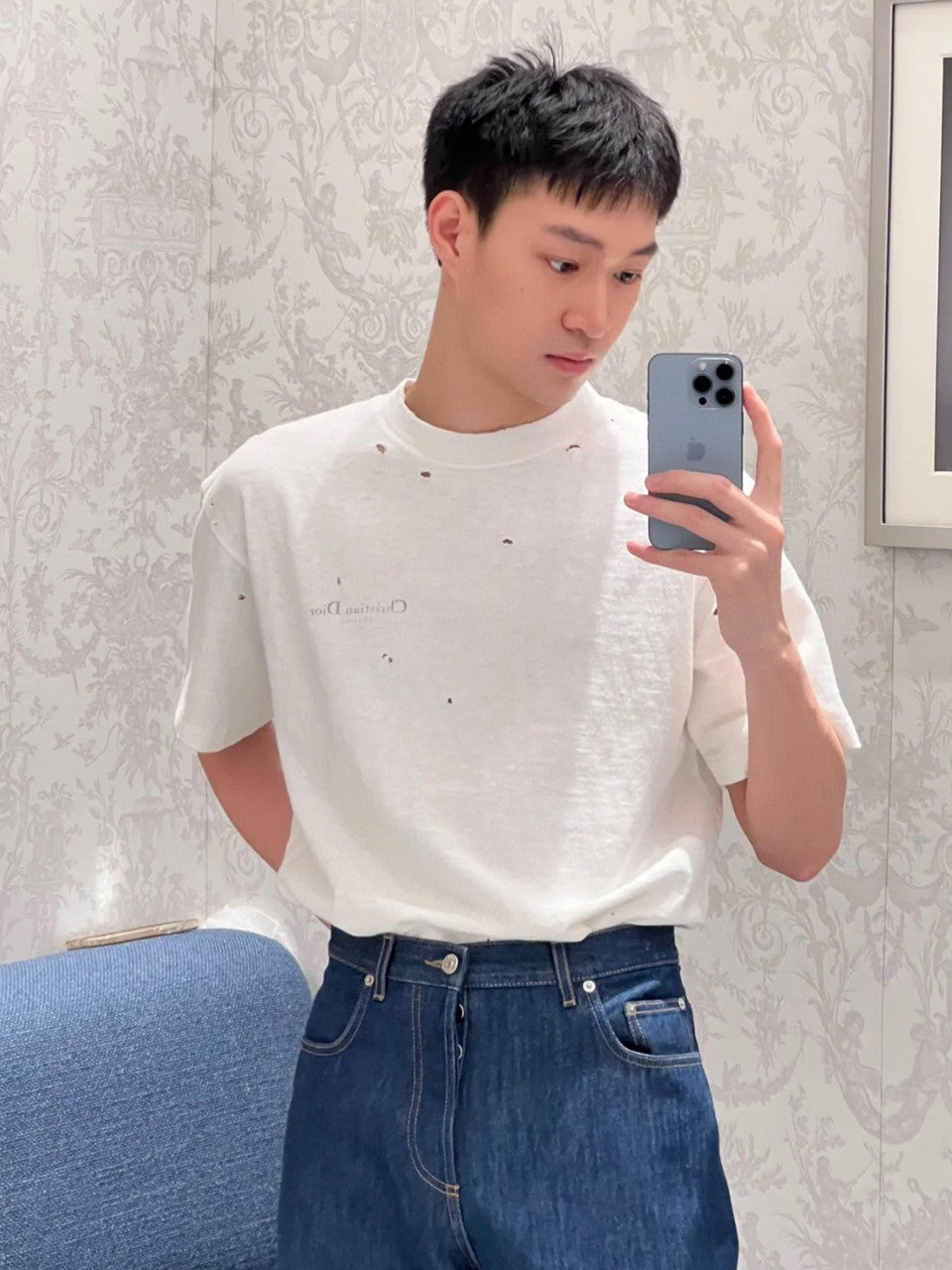 체인2호 / 디올 남성 반팔 티셔츠