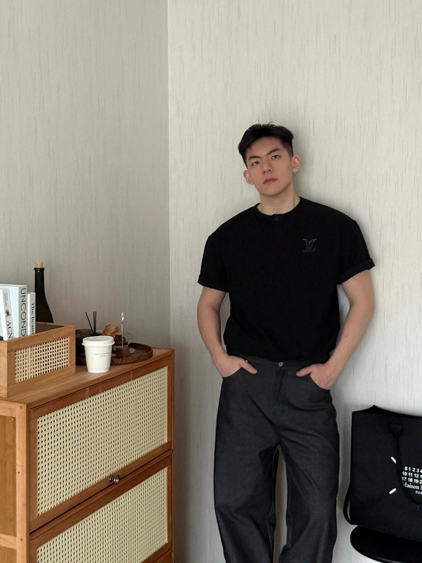 R공장 / 루이비통 남성 니트 반팔