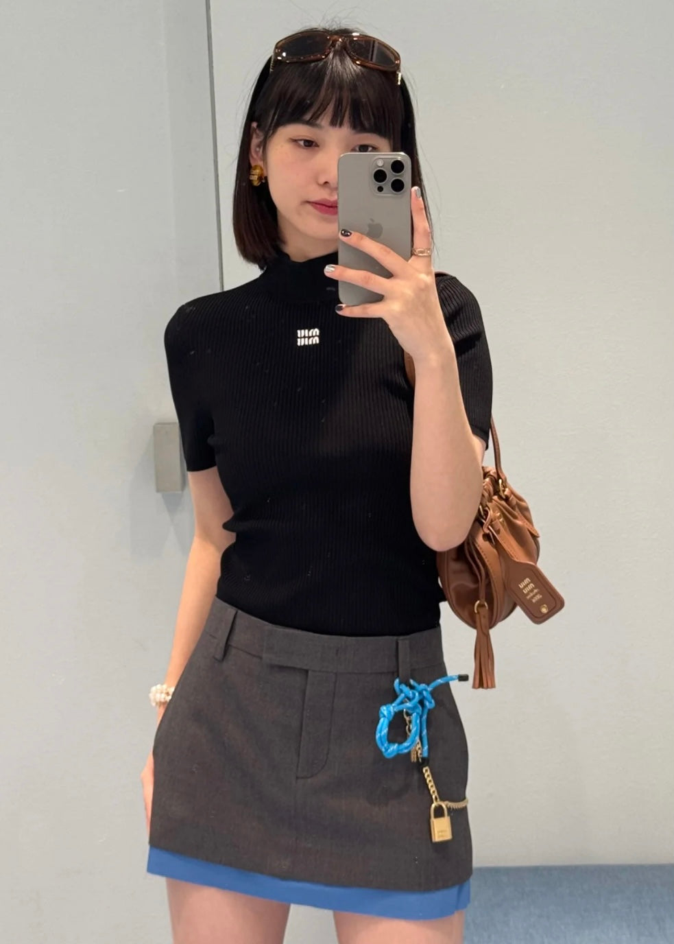 TJ셀러 / 미우미우 여성 반팔