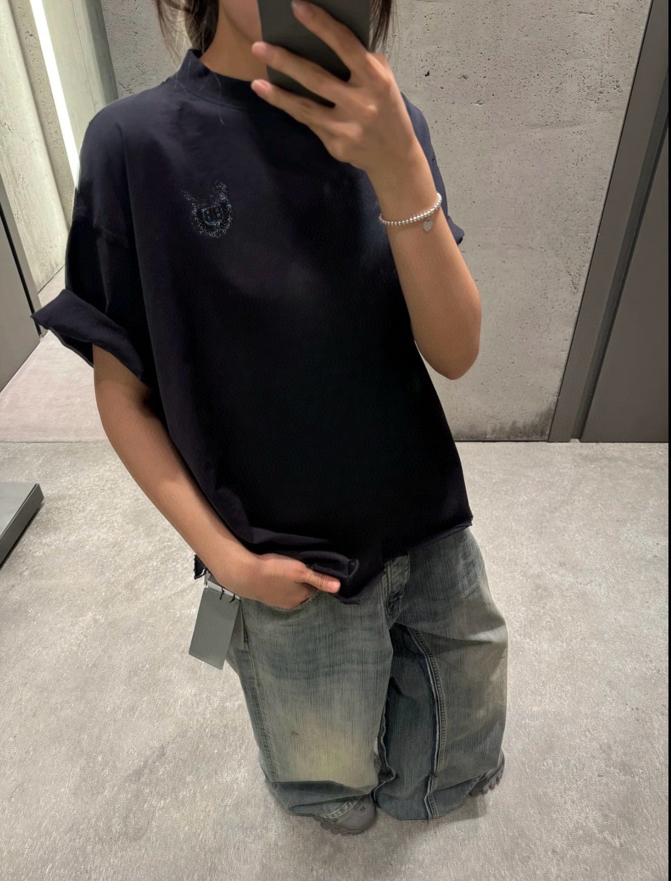 체인2호 / 발렌시아가 남성 반팔 티셔츠