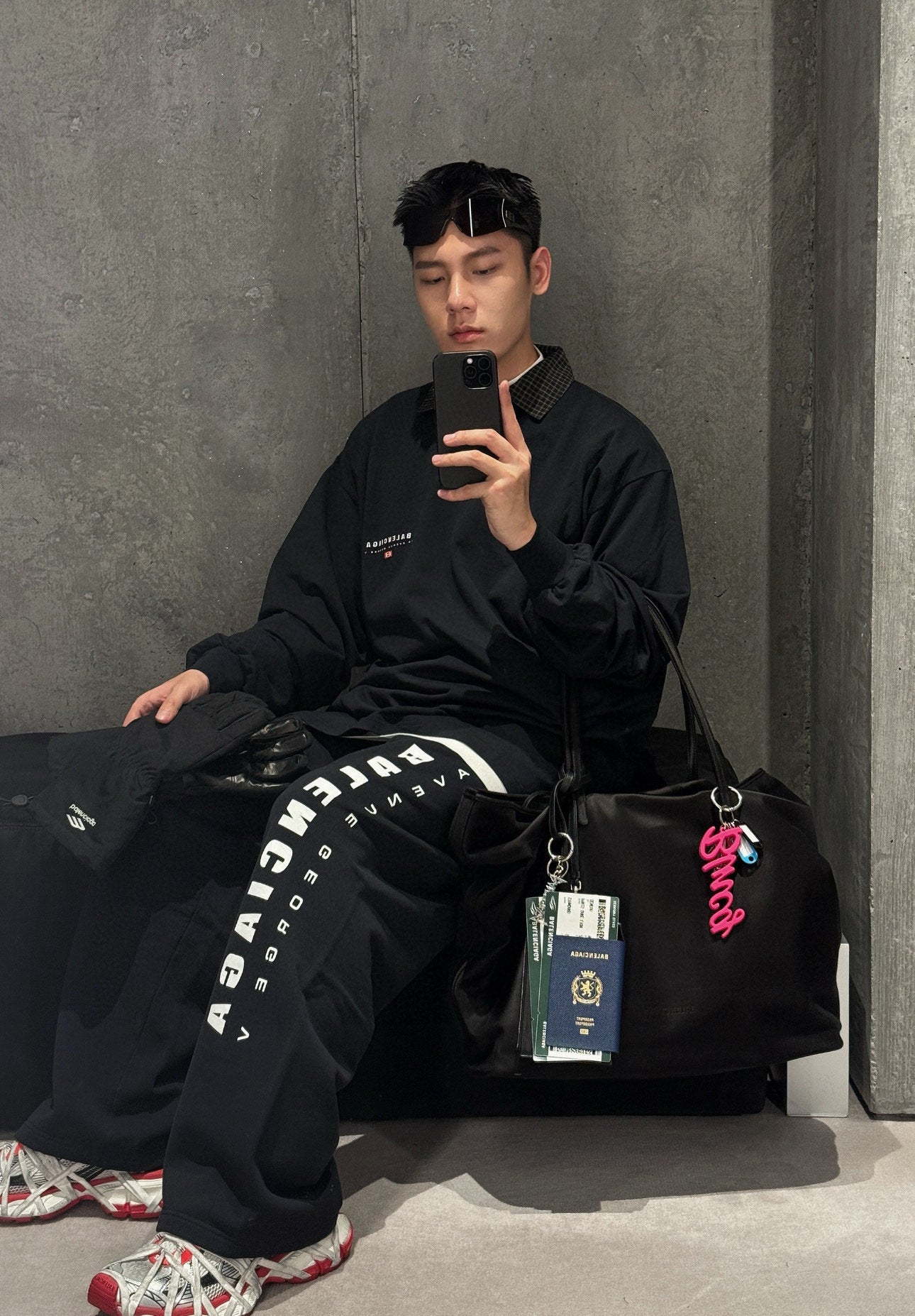 체인2호 / 발렌시아가 남성 긴팔티
