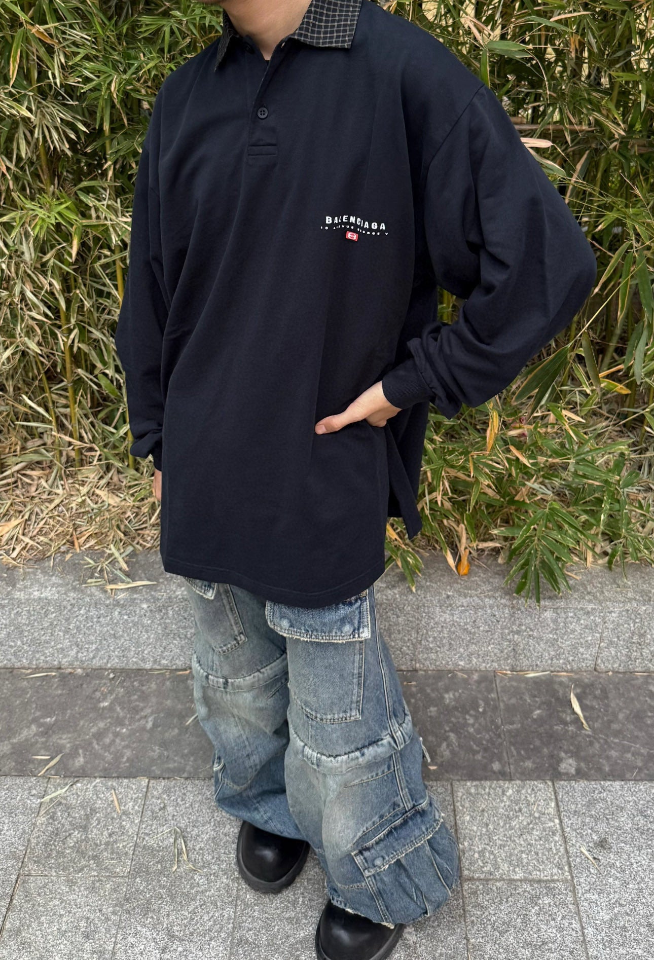 체인2호 / 발렌시아가 남성 긴팔티