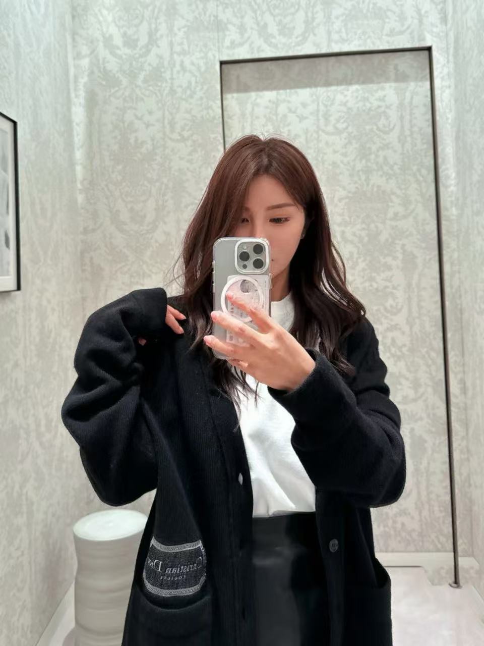 사슬 / 디올 남성 니트 가디건