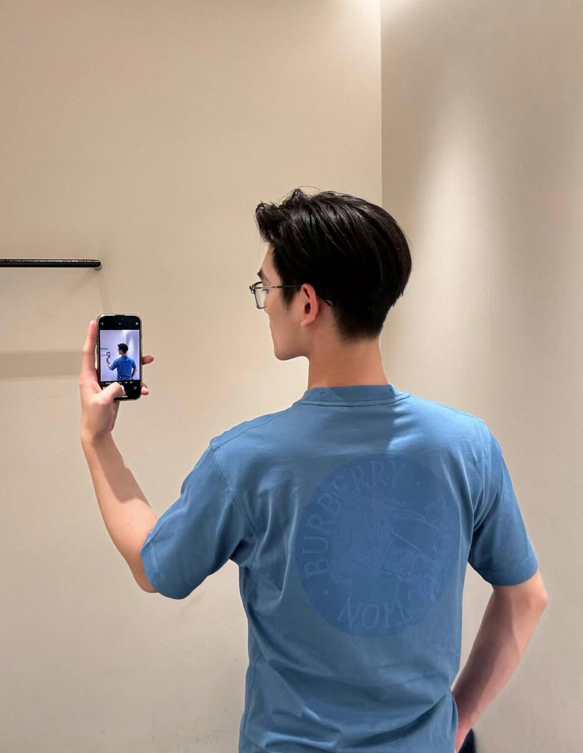 R공장 / 버버리 남성 반팔 티셔츠