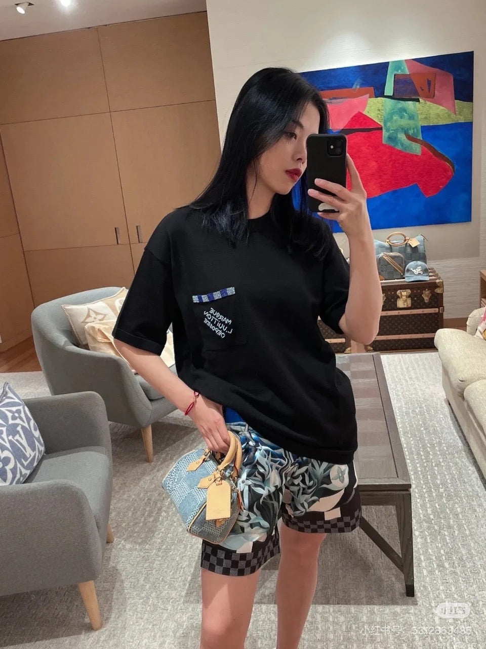 체인2호 / 루이비통 남성 여성 반팔 티셔츠