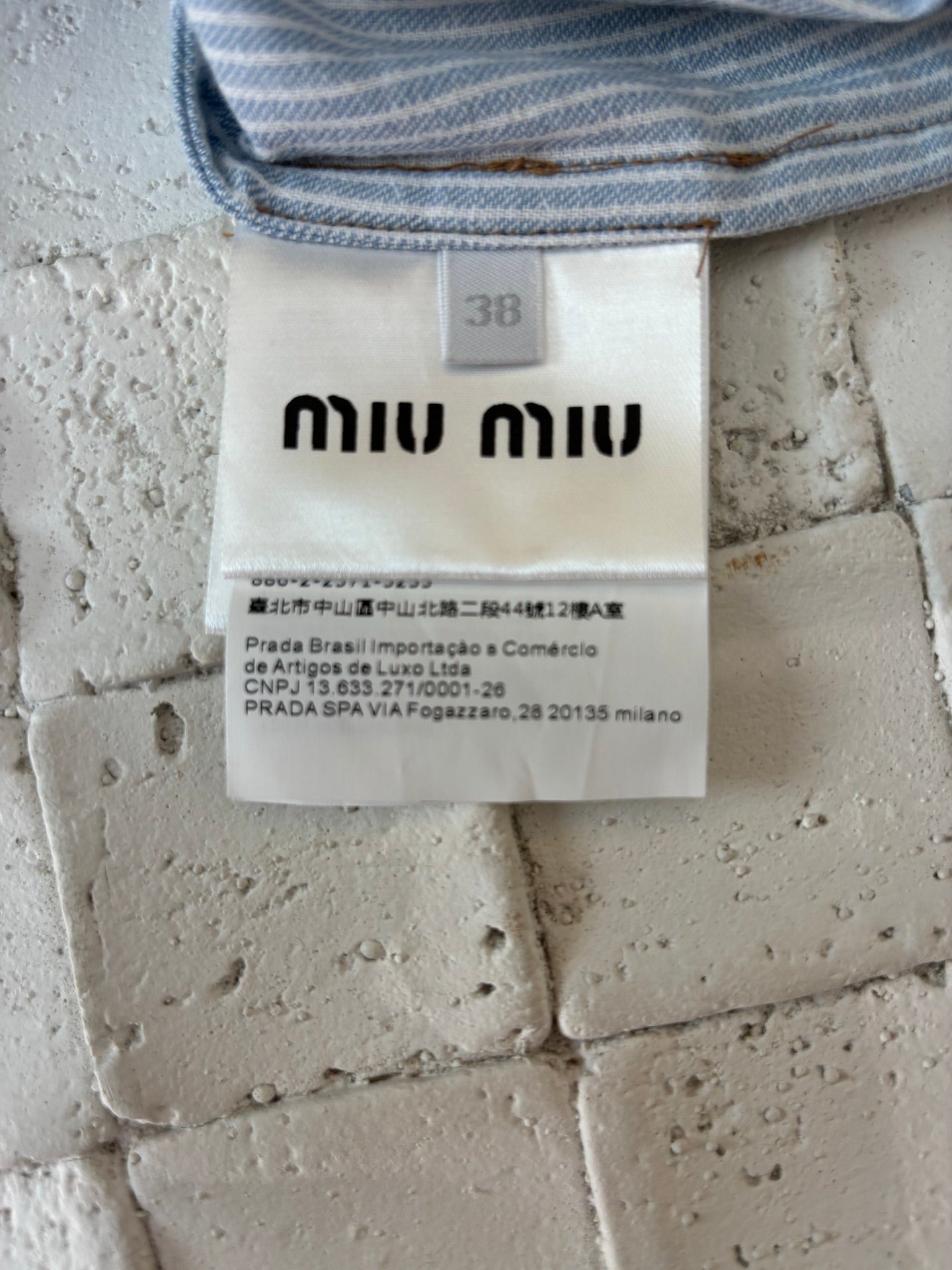 체인2호 / 미우미우 남성 자켓