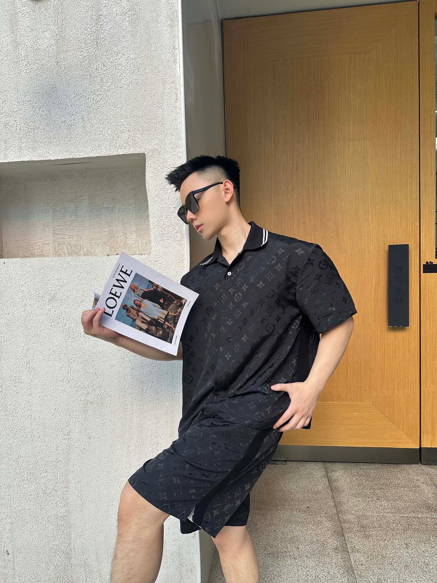 GTR / 루이비통 남성 반팔 셔츠