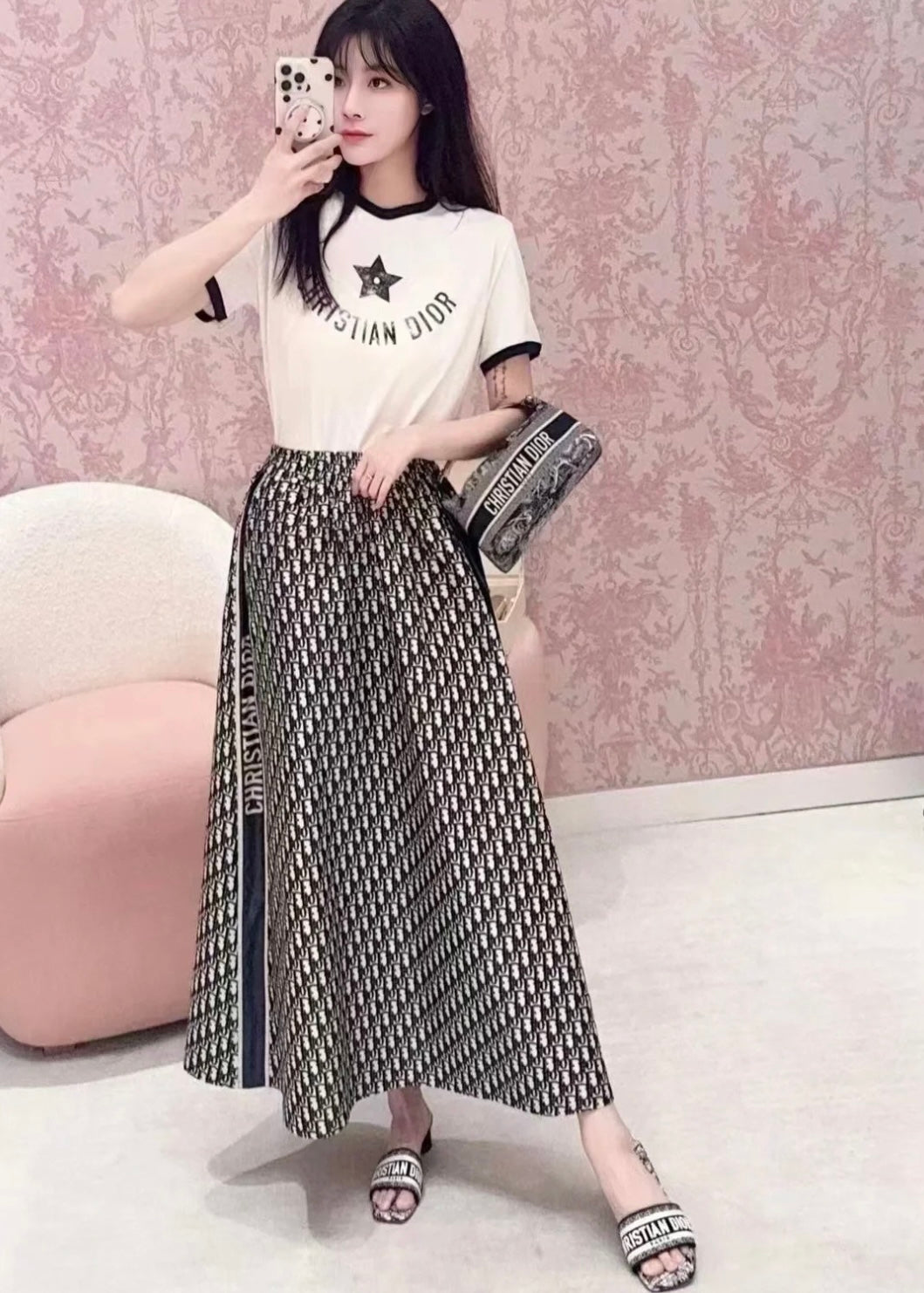 TJ셀러 / 디올 여성 반팔 티셔츠