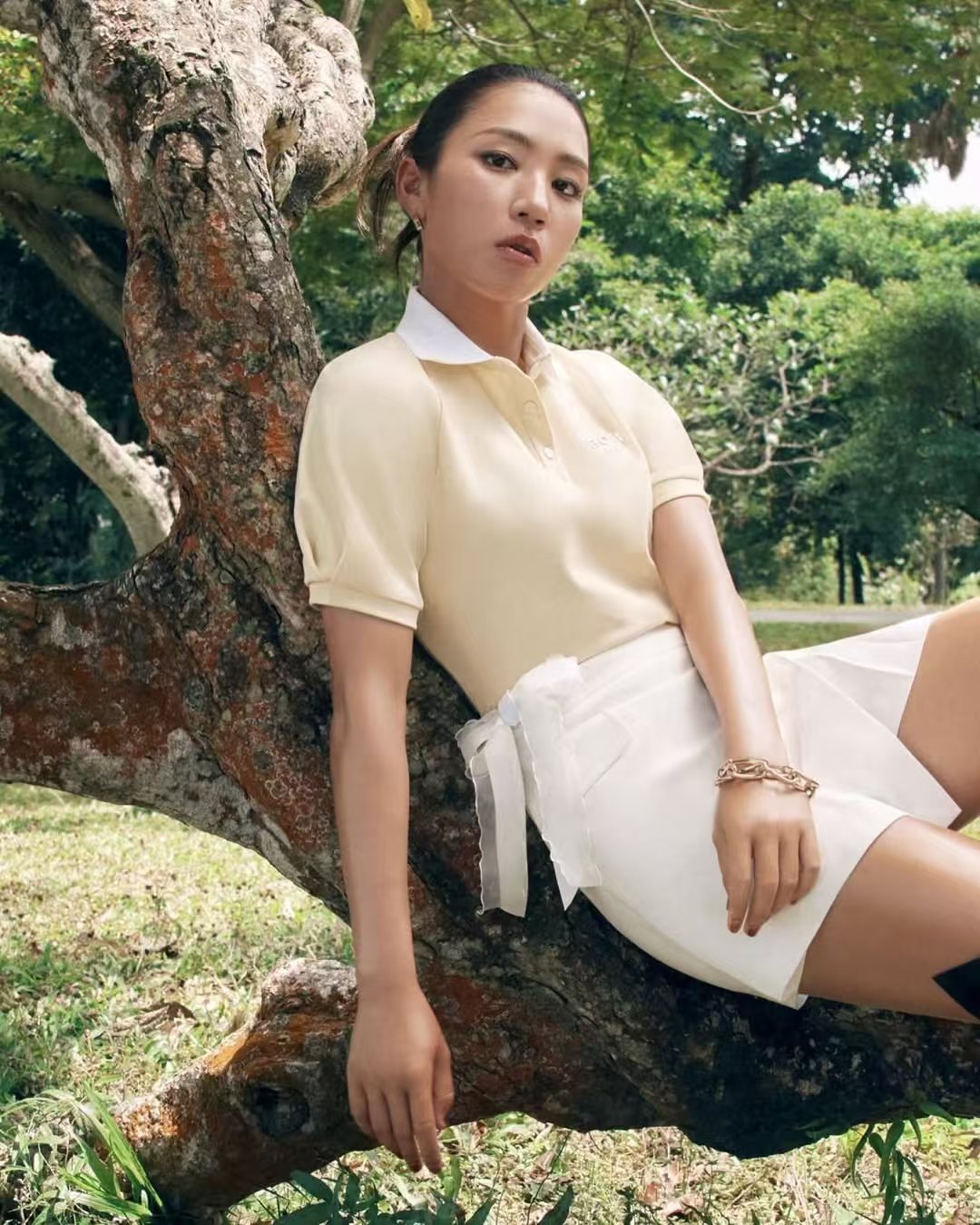마이골프 / BOSS GOLF 여성 반팔 셔츠