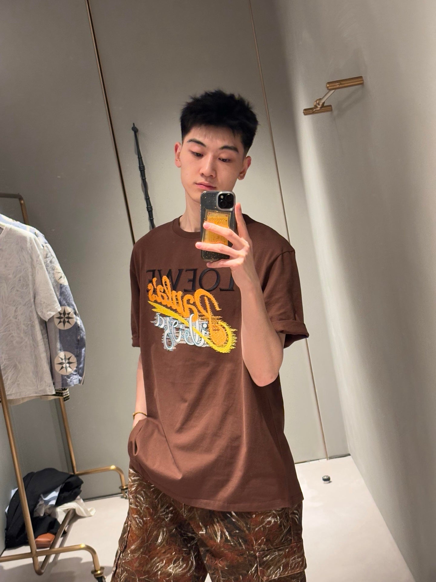 BVG / 로에베 남성 반팔 티셔츠