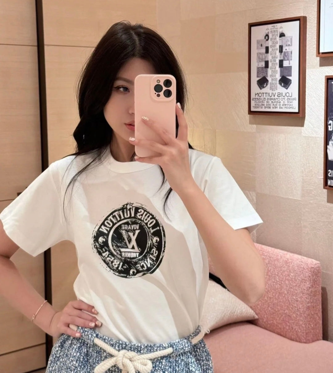 BVG / 루이비통 남성 반팔 티셔츠