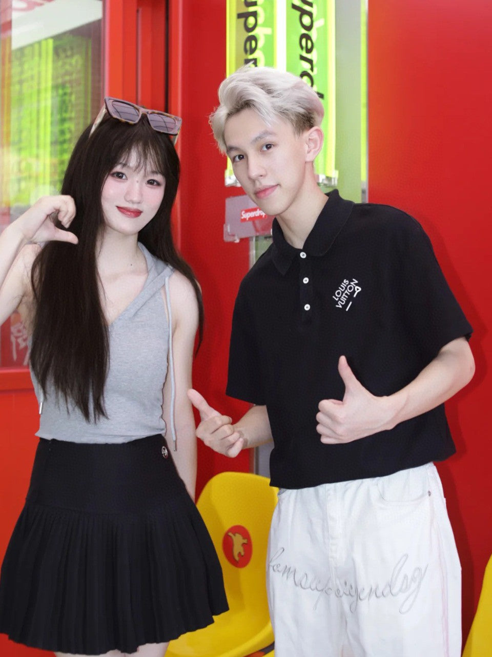 BVG / 루이비통 남성 반팔 셔츠