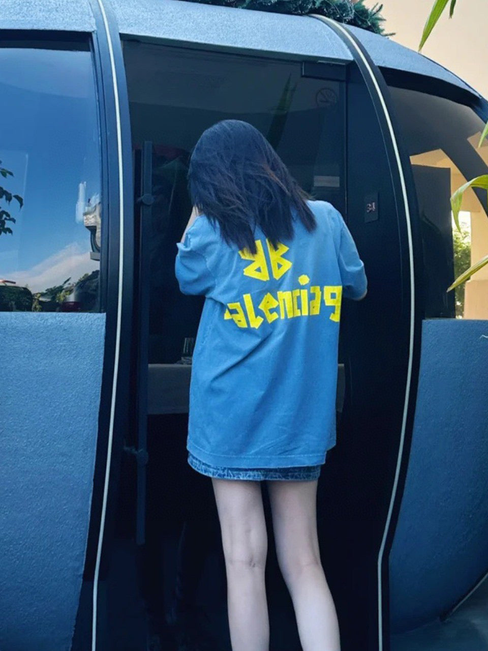 BVG / 발렌시아가 남성 반팔 티셔츠