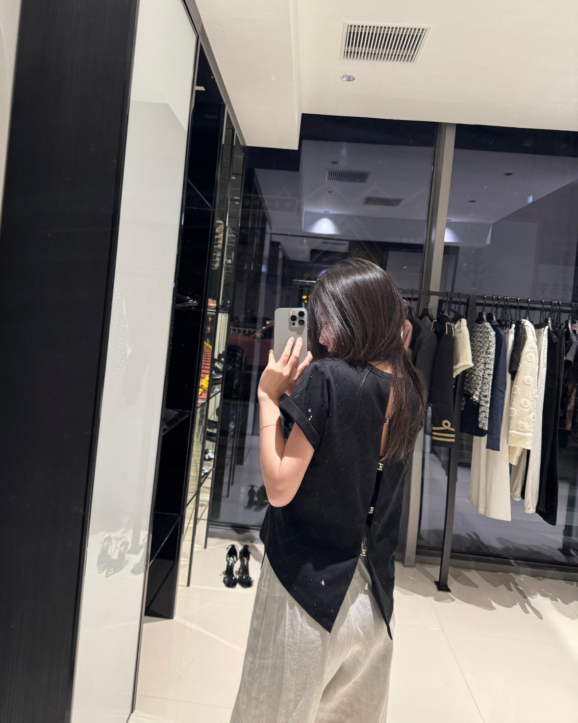 체인2호 / 샤넬 여성 반팔 티셔츠